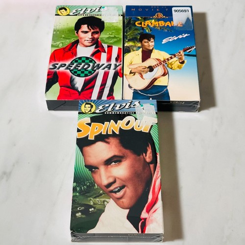 Elvis presley lot vhs - presley,